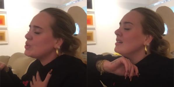 Adele - Captures d'écran YouTube