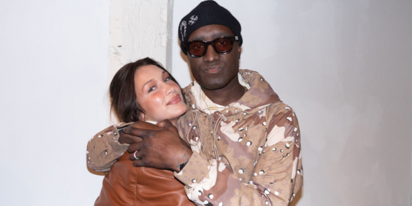 Virgil Abloh et Bella Hadid - Getty Images