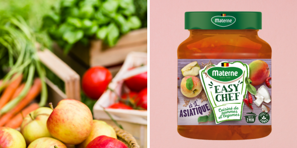 Materne lance les cuisinés Easy Chef DR Montage Flair