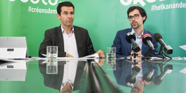 Jean-Marc Nollet et Kristof Calvo