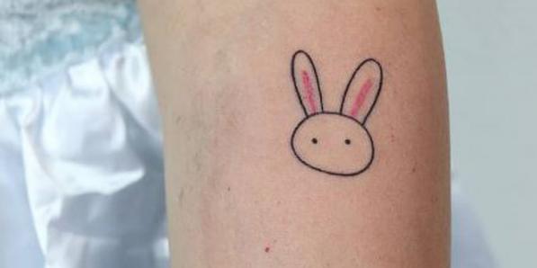 tattoos konijn