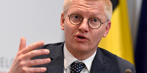 Georges Gilkinet (Ecolo) op 15 maart 2022.