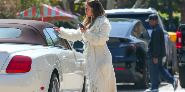 JLo demi-queue de cheval - Getty