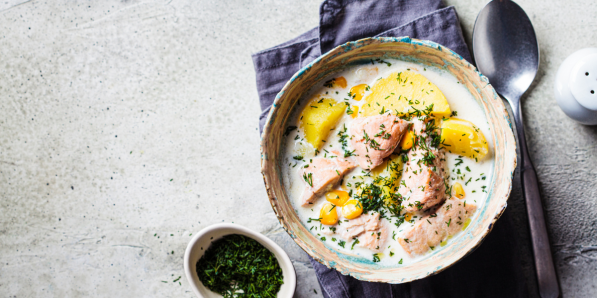 Les enfants, fan de soupe au saumon? - DR Getty Images