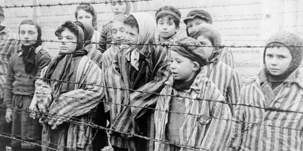 Des enfants juifs rescapés d'Auschwitz - DR Getty Images