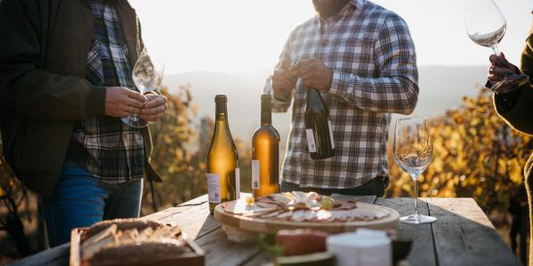 Apéro domaine viticole - Getty