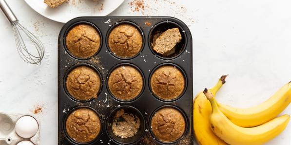 Muffins façon banana bread - Getty