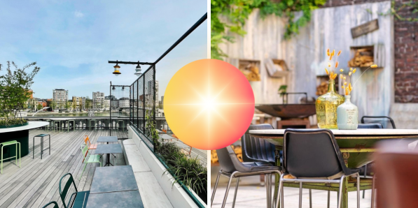 Nos terrasses liégeoises préférées en cas de canicule DR