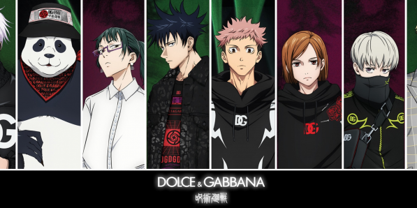 DOLCE & GABBANA X JUJUTSU KAISEN