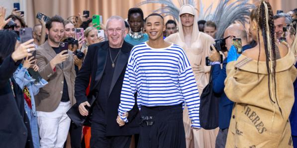 Olivier Rousteing Jean Paul Gaultier