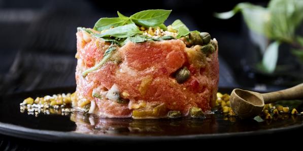 Recette: un tartare 100% veggie à base de tomates