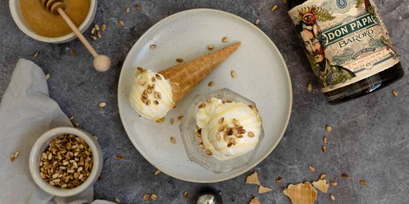 Glace au rhum et au miel - ©Alice Bown