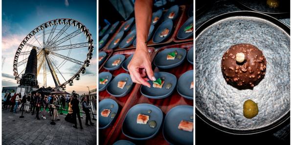 Dînez au sommet de la grande roue avec une vue sublime sur Bruxelles!