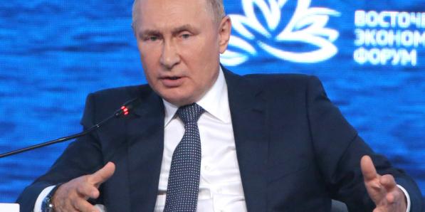 Vladimir Poetin op 7 september 2022.