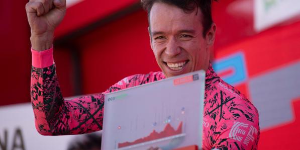 Rigoberto Uran op 7 september 2022.