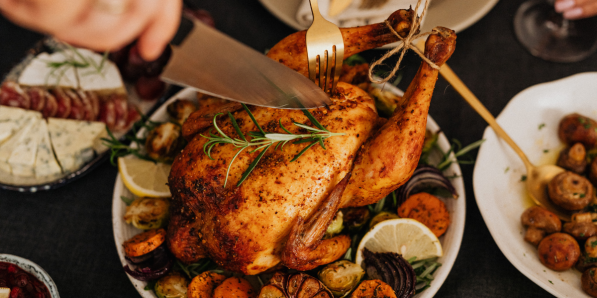Gare au poulet rôti devenu gris DR Flair Canva