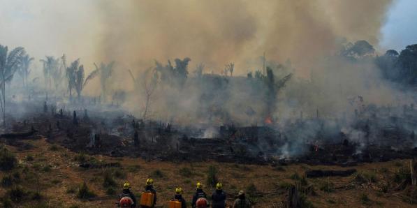 Amazonie Brésil incendie