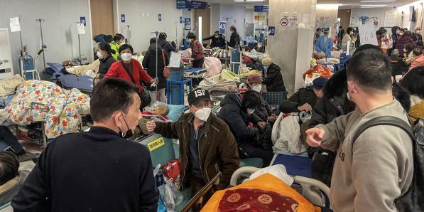 Un hôpital à Shanghai