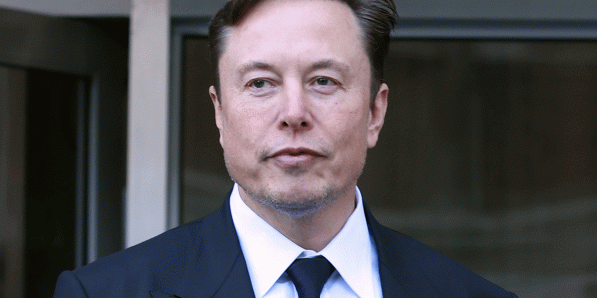 Elon Musk in januari.