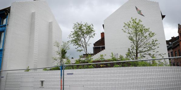 Le jardin mémoriel à Marcinelle