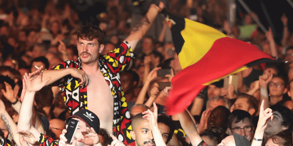 'Bal National' in Brussel in 2019.