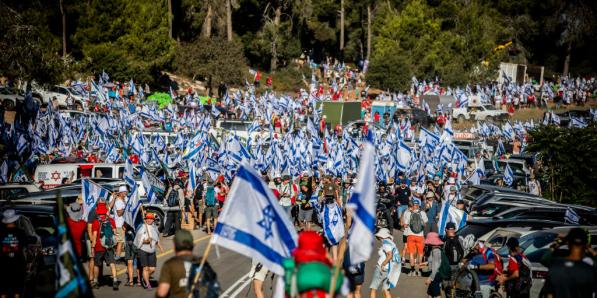 Betoging Israël