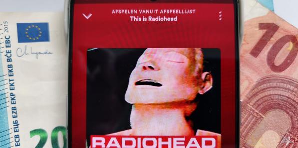 Spotify duurder Radiohead