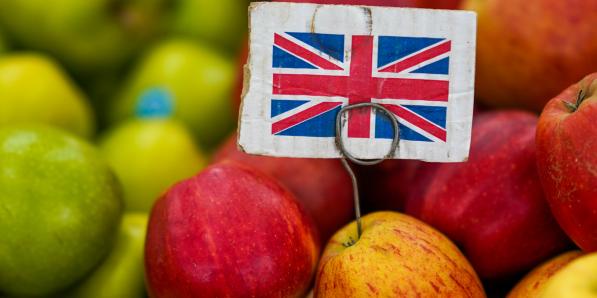 Britse vlag Apple