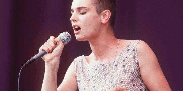 Sinéad O'Connor in de jaren 90