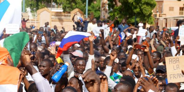 Demonstratie Niger juli 2023