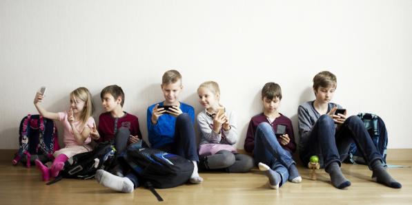 Kinderen smartphone
