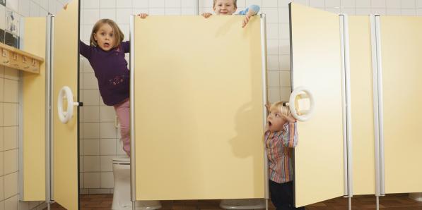 toilet kleuters kinderen
