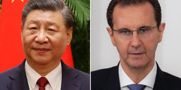 Xi Jinping et Bachar al-Assad