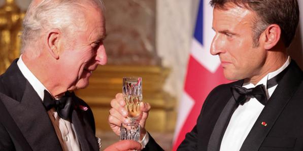 Charles III et Emmanuel Macron
