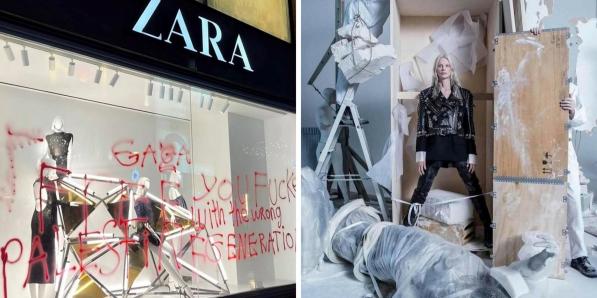 Les internautes appellent au boycott de Zara.