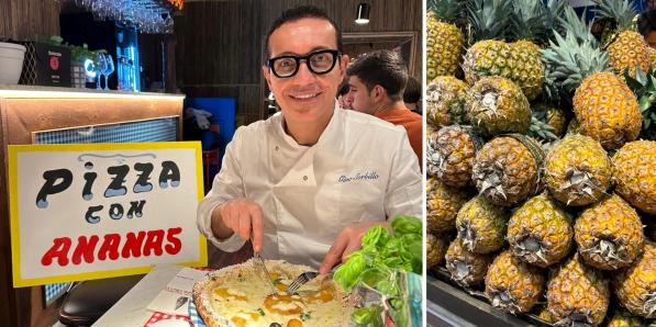 Le chef napolitain Gino Sorbillo a ajouté une pizza à l'ananas a sa carte et scandalise l'Italie.