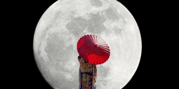 Japon Lune Japan Maan
