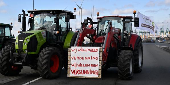 Protesterende boeren