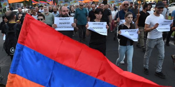 Betoging Armenie