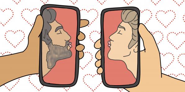 Technique des hommes hétéros sur les apps de rencontre.