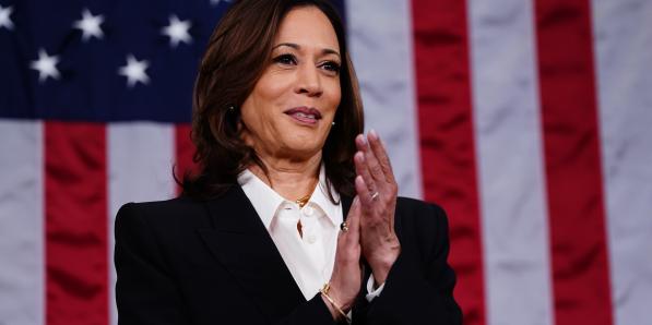 Kamala Harris à Washington D.C. le 7 mars 2024.