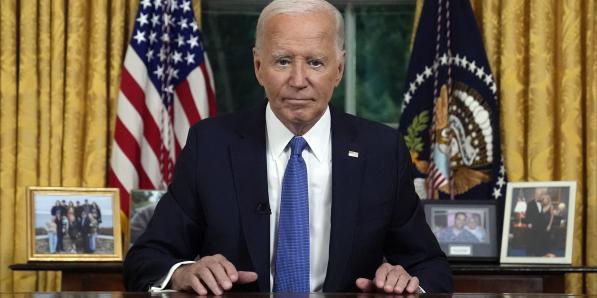 Joe Biden dans le Bureau ovale