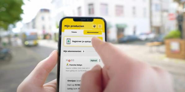 De Lijn Digitaal opstappen