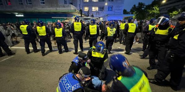 protest Plymouth