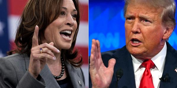 Kamala Harris et Donald Trump