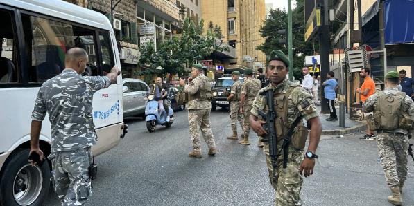 Soldats au Liban