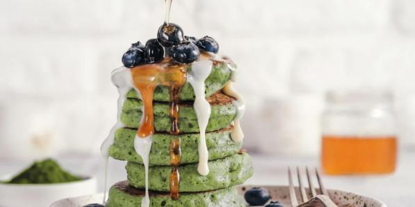 Pancakes Matcha