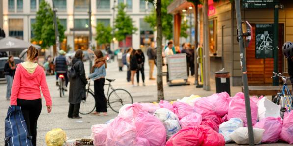 sacs poubelles à Bruxelles