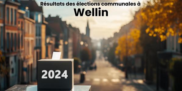 Résultats élections communales 2024 Wellin