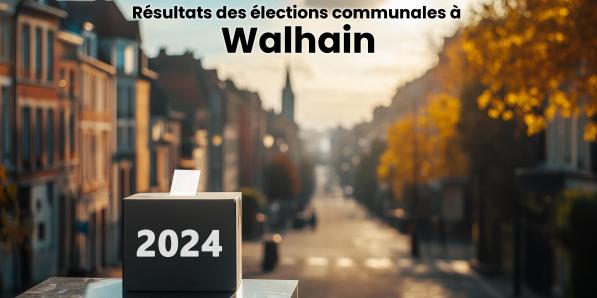 Résultats élections communales 2024 Walhain